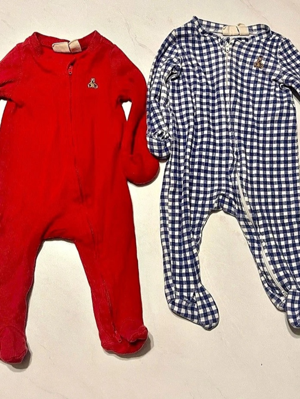 Gap Baby Print Two-Way Zip One-Piece Set